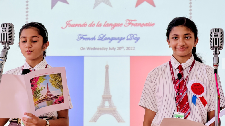 Class 7 & 8 Assembly - French Language Day