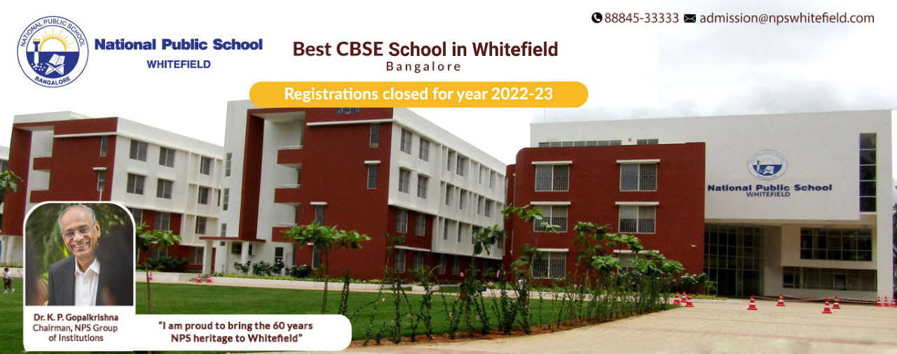 Top CBSE Schools in Whitefield, Bangalore.