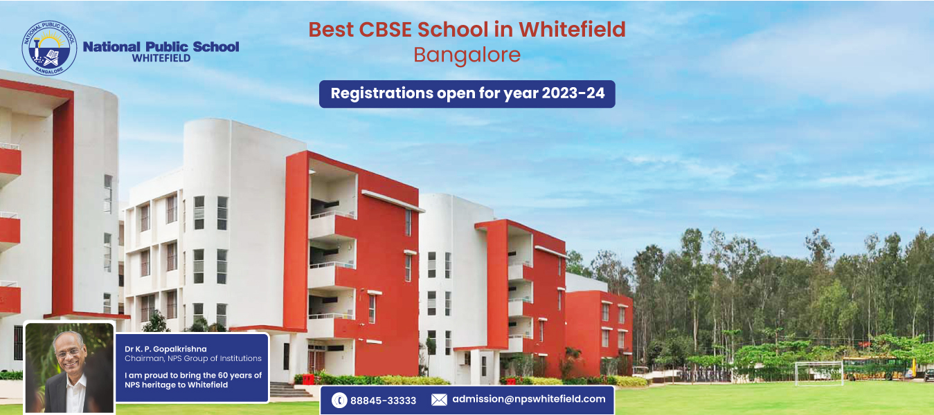 Top CBSE Schools in Whitefield, Bangalore.